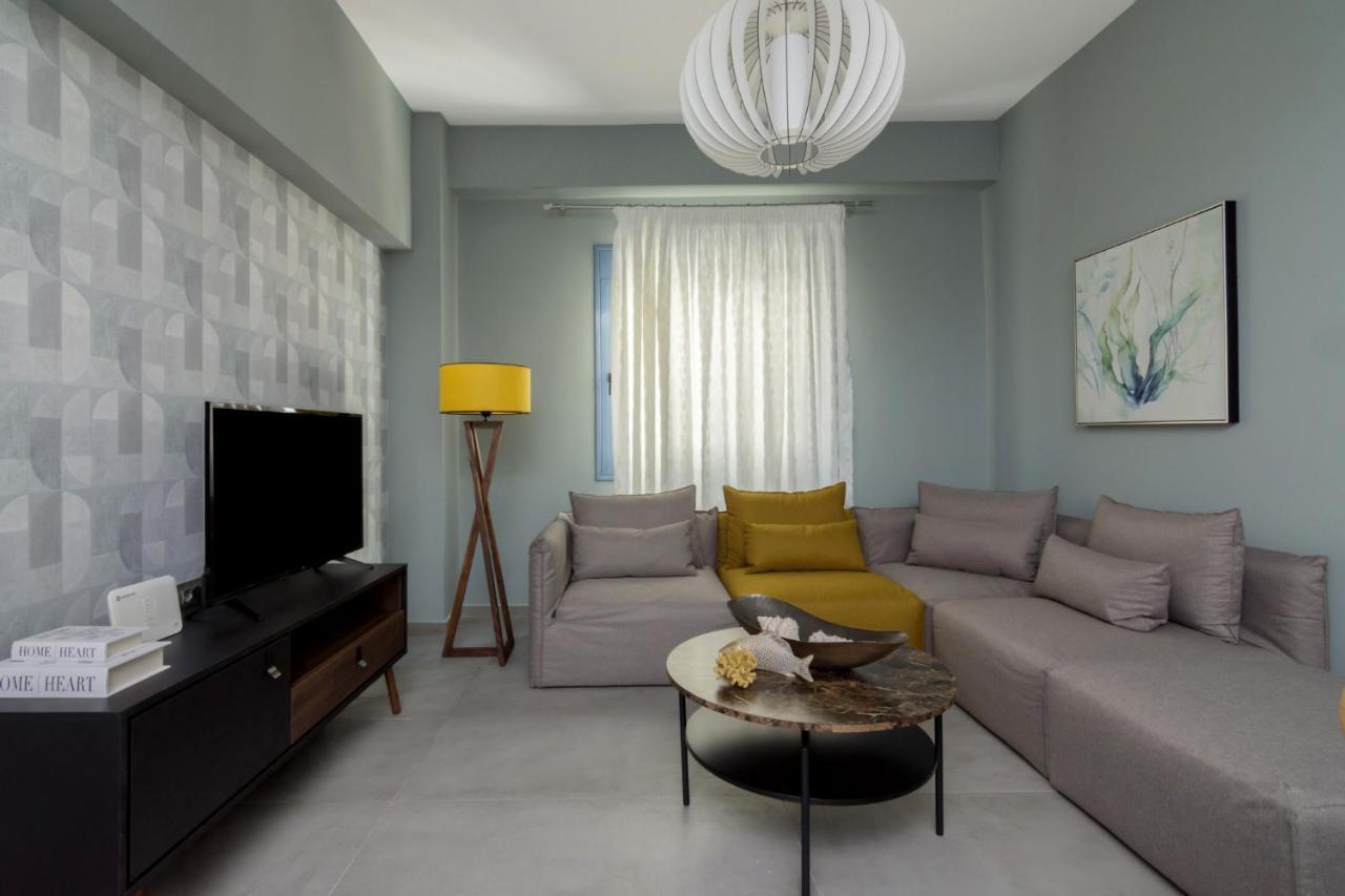 Hippy Designed 3Bedroom Apartment In Heraklion Екстериор снимка